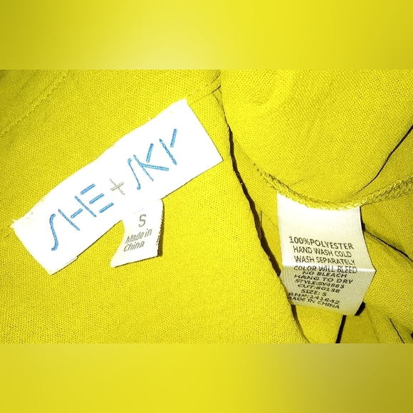 She + Sky Belted Shirt Dress - Picture 2 of 4